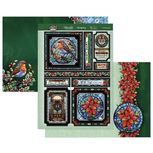 Hunkydory Stained Glass Christmas : Tis the Season Luxury Topper Set