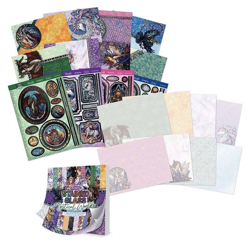 Hunkydory Stained Glass Mystical Worlds Ultimate Collection