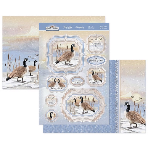 Hunkydory Flying Home for Christmas Luxury Topper Set