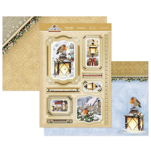 Hunkydory Winter Robins : Warmest Wishes Luxury Topper Set