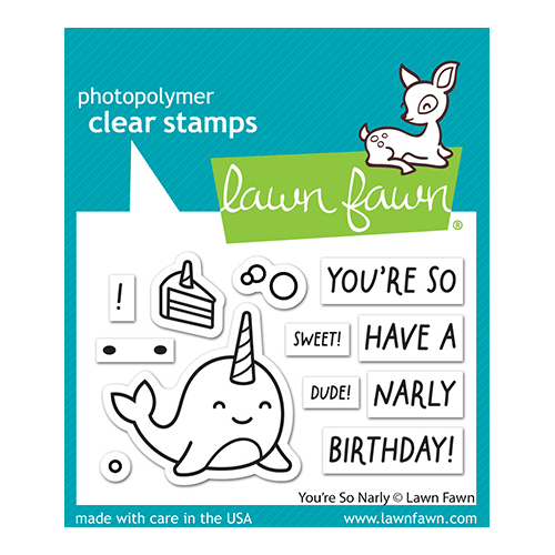 Lawn Fawn You're So Narly Stamp