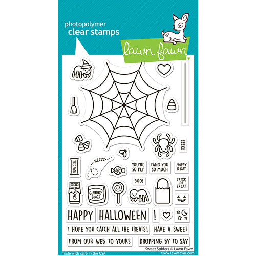 Lawn Fawn Sweet Spiders Stamp Set