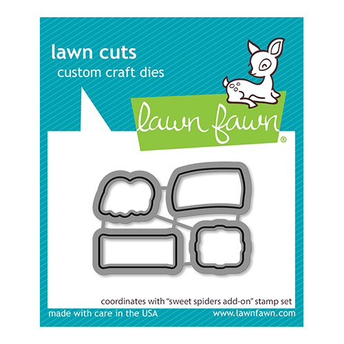 Lawn Fawn Sweet Spiders Add-On Lawn Cuts Die