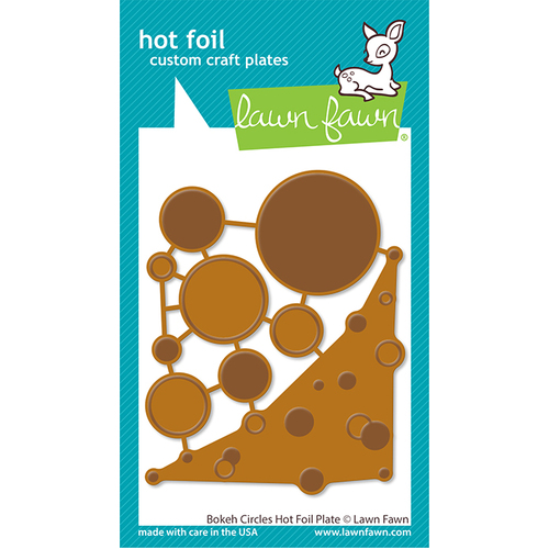 Lawn Fawn Bokeh Circles Hot Foil Plates