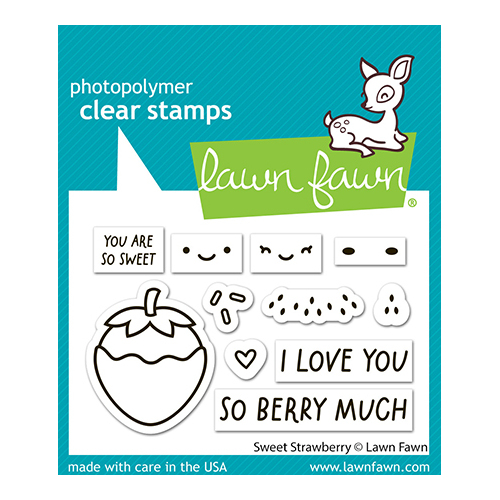 Lawn Fawn Sweet Strawberry Stamp