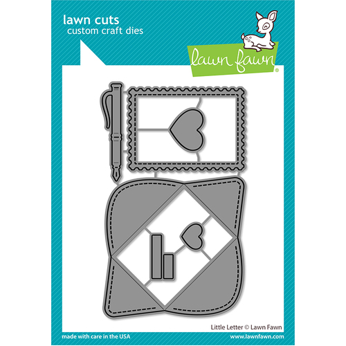 Lawn Fawn Little Letter Die