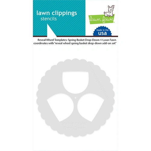 Lawn Fawn Reveal Wheel Templates- Spring Basket Drop-Down