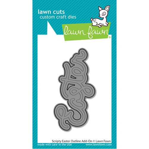 Lawn Fawn Scripty Easter Outline Add-On Die