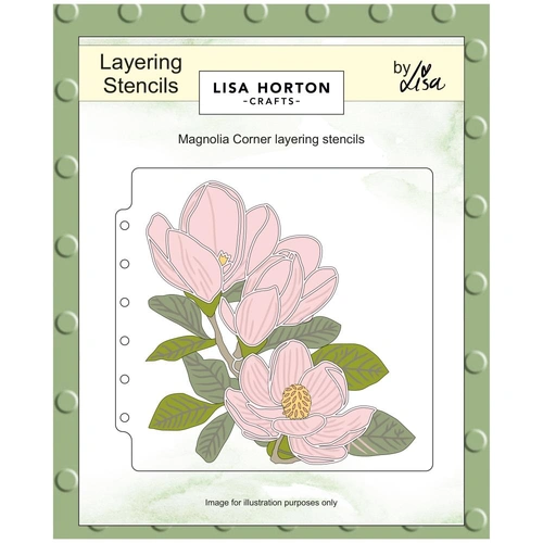 Lisa Horton Layering Stencils - Magnolia Corner