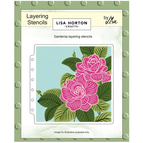 Lisa Horton Layering Stencils - Gardenia