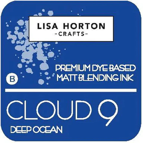 Lisa Horton Cloud 9 Matt Blending Ink Pad : Deep Ocean