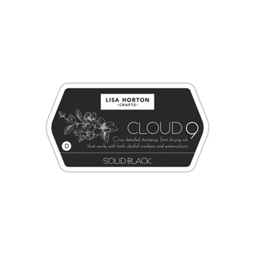 Lisa Horton Cloud 9 Ink Pad : Solid Black