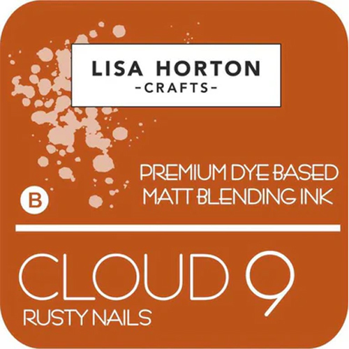 Lisa Horton Cloud 9 Matt Blending Ink Pad : Rusty Nails