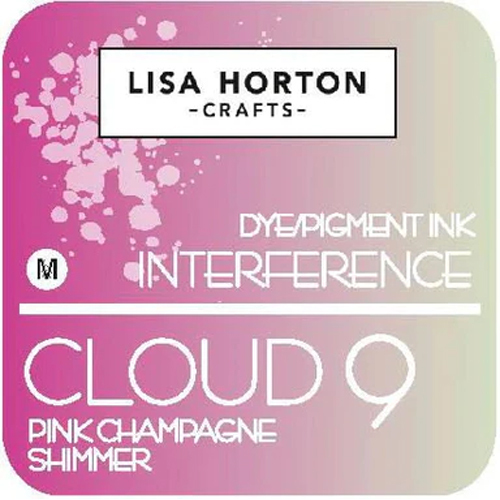 Lisa Horton Cloud 9 Interference Ink Pad : Pink Champagne Shimmer