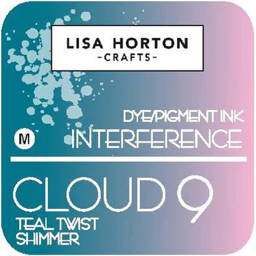 Lisa Horton Cloud 9 Interference Ink Pad : Teal Twist Shimmer