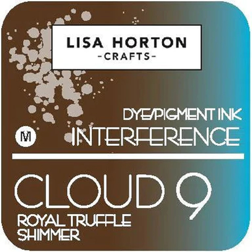 Lisa Horton Cloud 9 Interference Ink Pad : Royal Truffle Shimmer