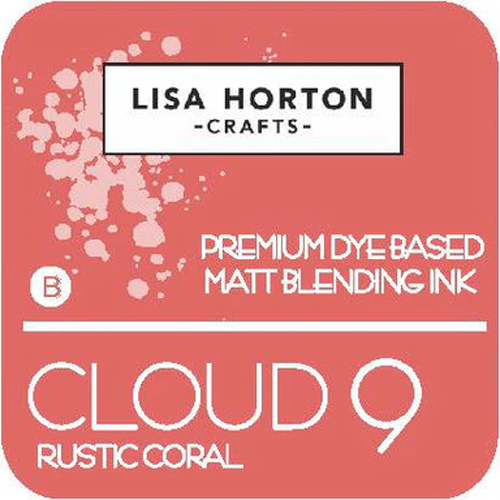 Lisa Horton Cloud 9 Matt Blending Ink Pad : Rustic Coral