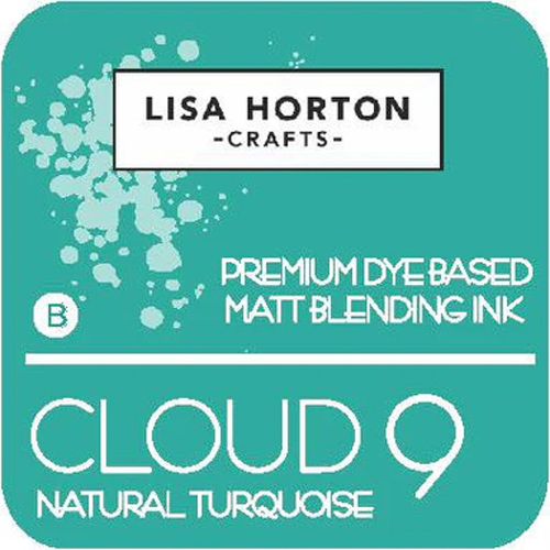 Lisa Horton Cloud 9 Matt Blending Ink Pad : Natural Turquoise