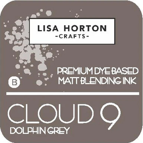 Lisa Horton Cloud 9 Matt Blending Ink Pad : Dolphin Grey