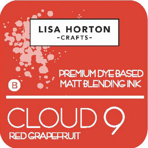 Lisa Horton Cloud 9 Matt Blending Ink Pad : Red Grapefruit