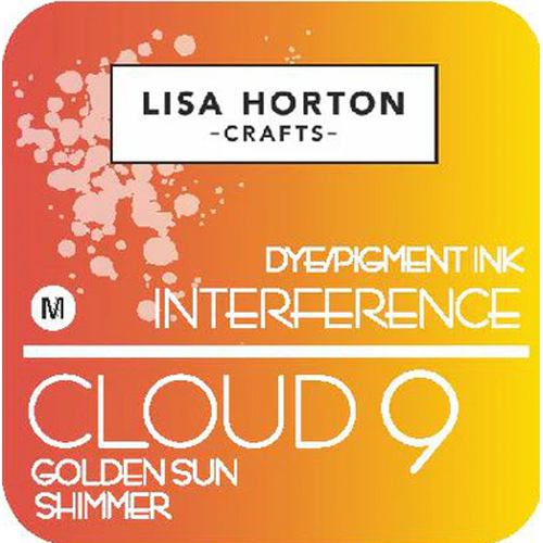 Lisa Horton Cloud 9 Interference Ink Pad : Golden Sun Shimmer