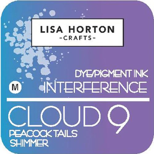 Lisa Horton Cloud 9 Interference Ink Pad : Peacock Tails Shimmer