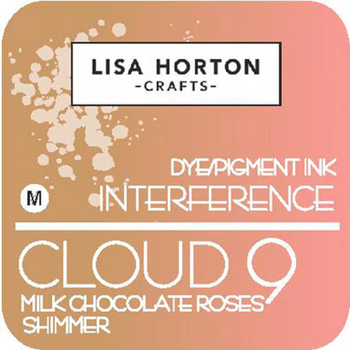 Lisa Horton Cloud 9 Interference Ink Pad : Milk Chocolate Roses Shimmer