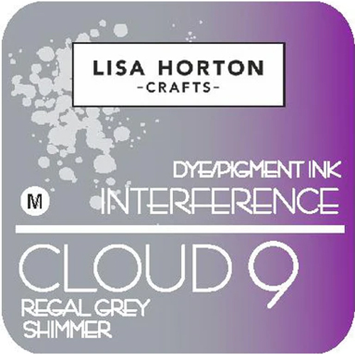 Lisa Horton Cloud 9 Interference Ink Pad : Regal Grey Shimmer