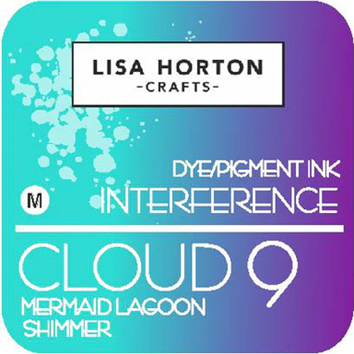 Lisa Horton Cloud 9 Interference Ink Pad : Mermaid Lagoon Shimmer