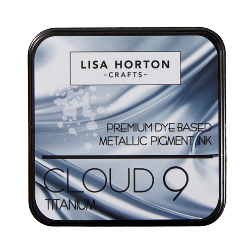 Lisa Horton Crafts Cloud 9 Metallic Ink Pad - Titanium