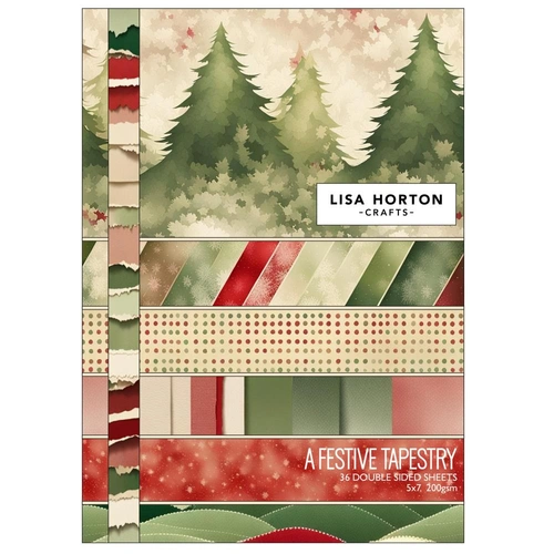 Lisa Horton Card Pack : A Festive Tapestry