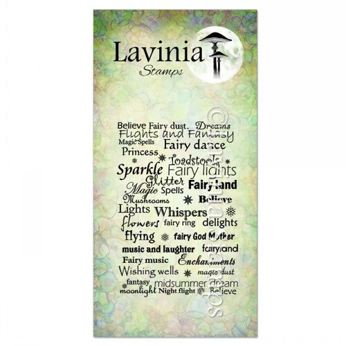 Lavinia Fairy Words Stamp