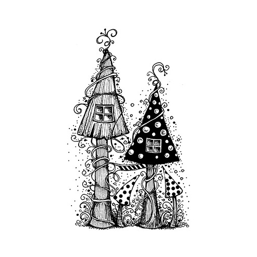 Lavinia Fairy House Stamp