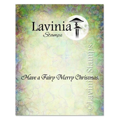 Lavinia Fairy Merry Christmas Stamp