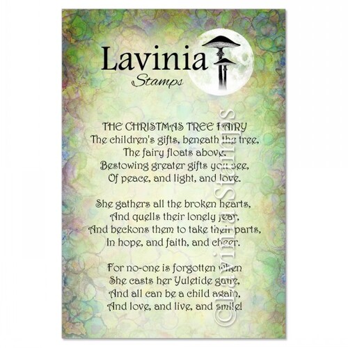 Lavinia Christmas Tree Fairy Stamp