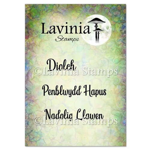 Lavinia Welsh Words Stamp