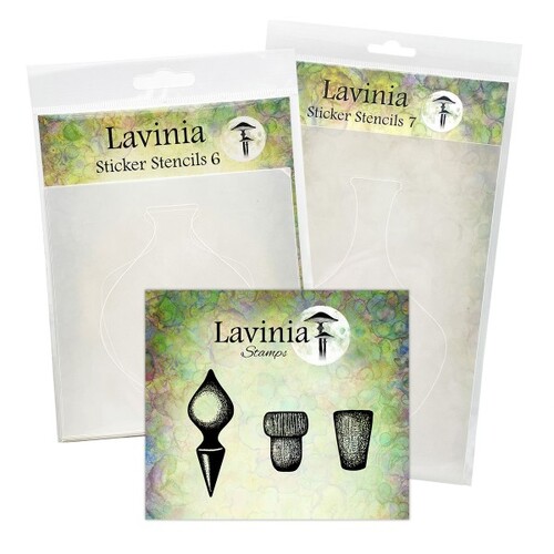 Lavinia Sticker Stencils Bottle Bundle