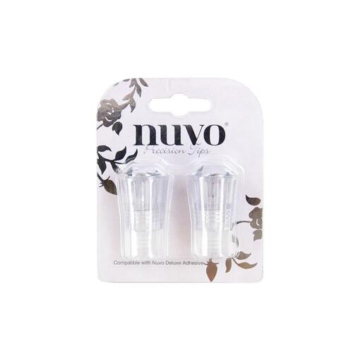 Nuvo Deluxe Adhesive Precision Nozzles 2pk