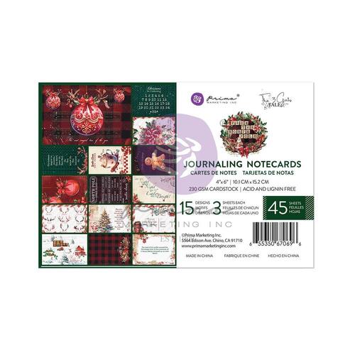 Prima From the North Pole - 4x6" Journaling Cards