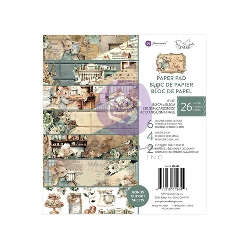 Prima The Home Baker : 6x6" Paper Pad