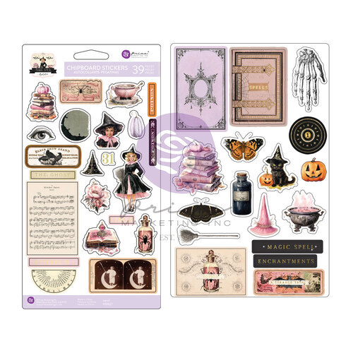 Prima Magic Spell Chipboard Stickers