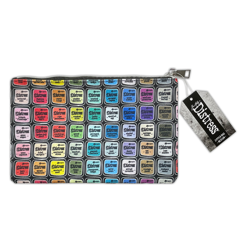 Tim Holtz Distress Zipper Bag : Medium 6x10"