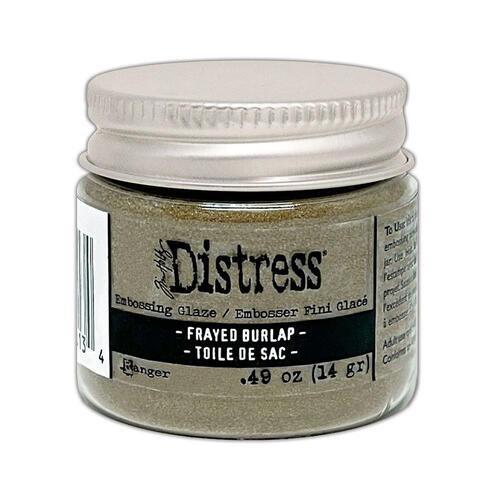 Tim Holtz Distress Embossing Glaze : Frayed Burlap