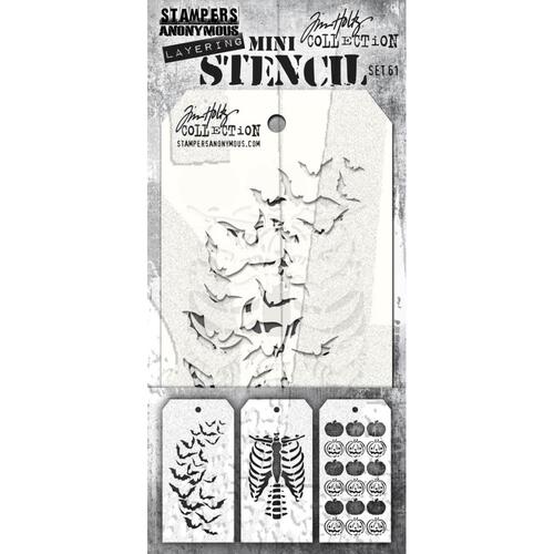 Tim Holtz Mini Layered Stencils Set 61