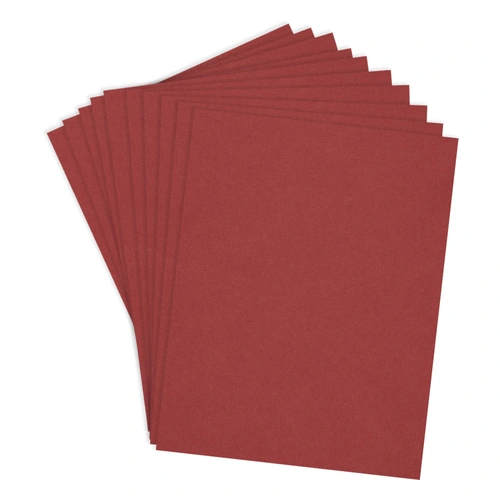 Spellbinders ColorWheel Cardstock 8.5x11" - Pomegranate (10 Sheets)