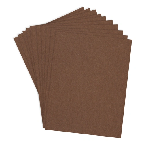 Spellbinders ColorWheel Cardstock 8.5x11" - Cinnamon (10 Sheets)