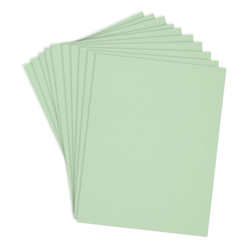 Spellbinders ColorWheel Cardstock 8.5x11" - Mint (10 Sheets)