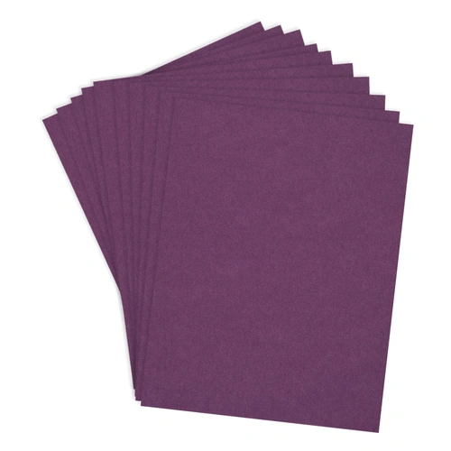 Spellbinders ColorWheel Cardstock 8.5x11" - Violet (10 Sheets)