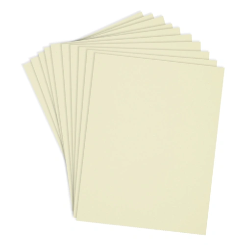 Spellbinders ColorWheel Cardstock 8.5x11" - Alabaster (10 Sheets)