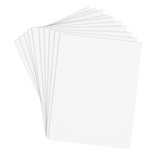 Spellbinders ColorWheel Cardstock 8.5x11" - Classic White (10 Sheets)